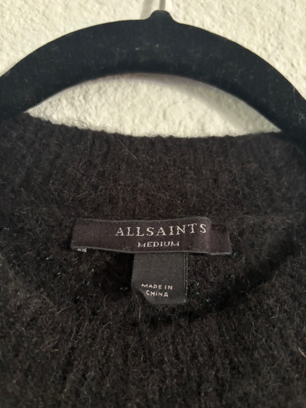 AllSaints Star Intarsia Crew Neck Sweater - Picture 7 of 11
